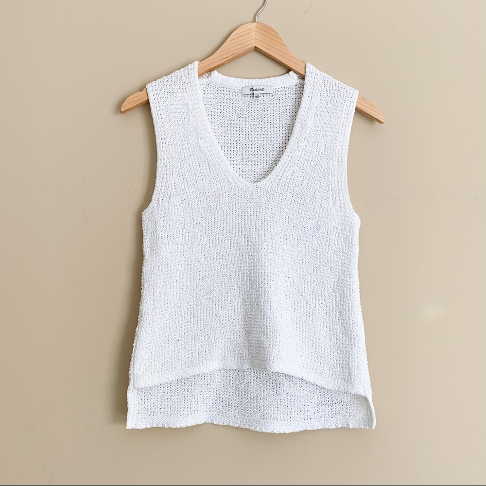Madewell | High Low Sweater Vest | XXS
